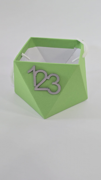Cutie hârtie, Diamant ” - 100X100 h mm [2]