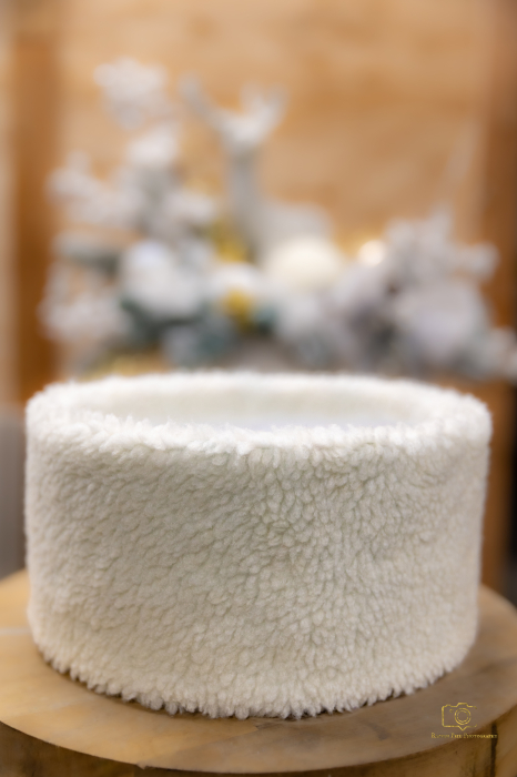 Cutie invelita in blanita Diametru 20 cm/ Inaltime 10 cm [1]