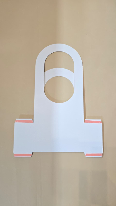 Punga carton SPRING pentru aranjamente florale, cu autoformare [3]