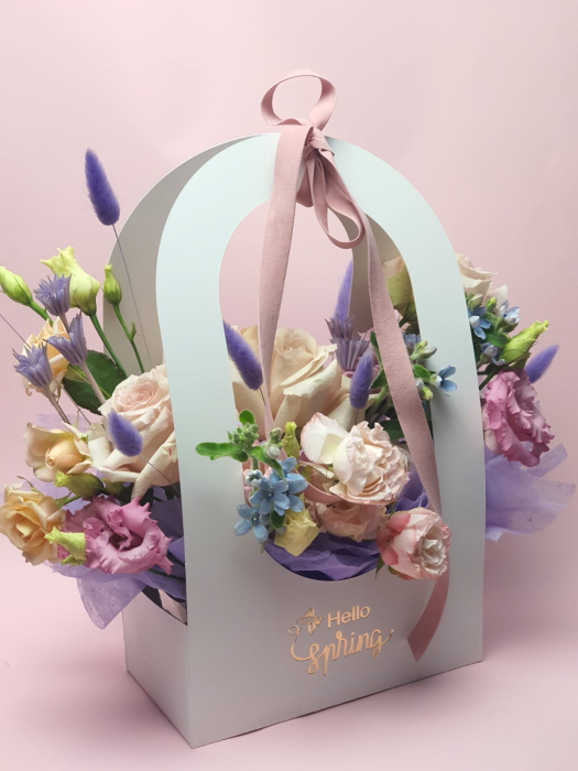 Set 2 pungi carton pentru aranjamente florale [5]