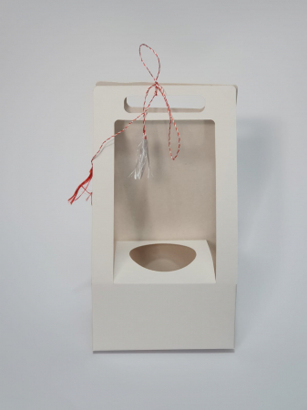 Cutie cu mâner și fereastra 10/7/19 cm - Set 50 [1]