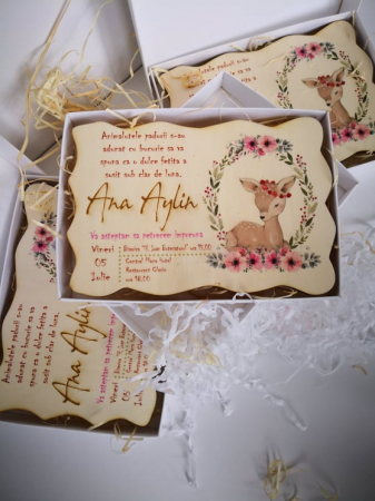 Invitatii - Invitatie Gravata si Imprimata UV