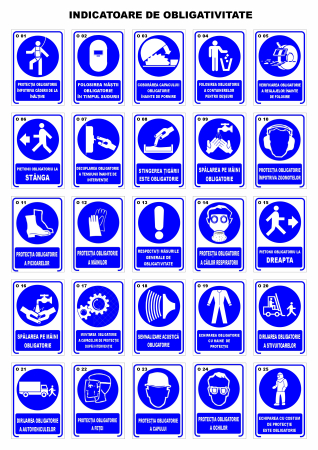 PLACUTE PSI SI SSM - AUTOCOLANTE DE OBLIGATIVITATE