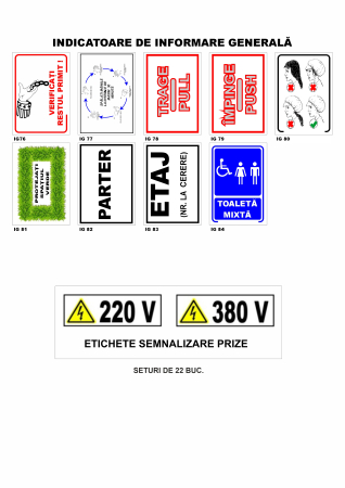 AUTOCOLANTE DE INFORMARE GENERALA [3]