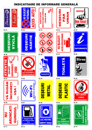 AUTOCOLANTE DE INFORMARE GENERALA [2]