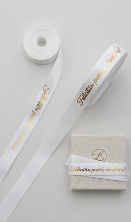 SPECIAL DAYS - Bandă satin având inscripția ,, Felicitări pentru absolvire ”
