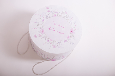 Cutie, catifea, pentru trusou botez, full print [1]