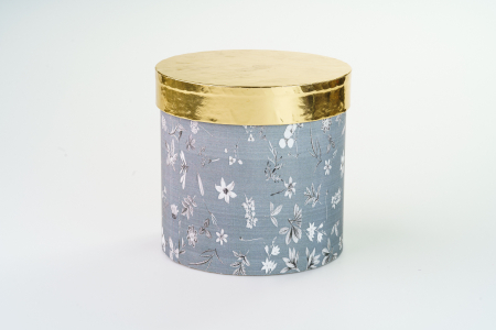 Cutie, hârtie, 150x150 mm h, cu  inscriptie"FLOWERS" [1]