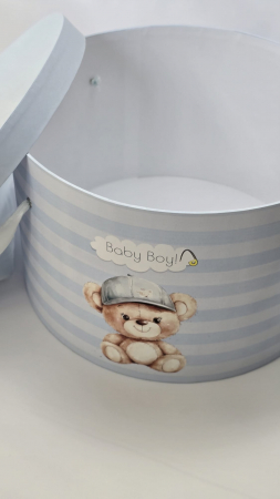 Cutie pentru trusou botez - 400x250 h - model BABY BOY [1]