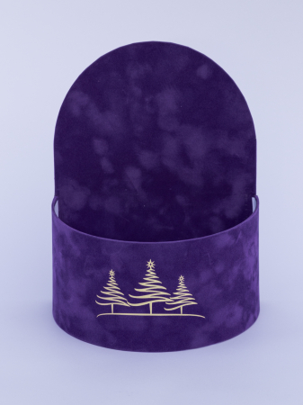 CUTII CATIFEA - Cutie pentru Craciun