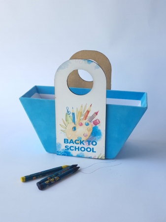 CUTII BACK TO SCHOOL - Cutie trapez cu torti