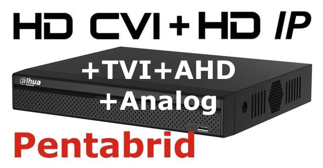DVR HD pentabrid 16+2 camere HD+IP DAHUA XVR4116HS-big