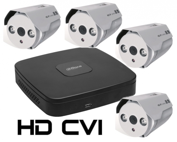 Kit DAHUA supraveghere HD exterior Pro ve04AHD 1.3Mpixeli-big