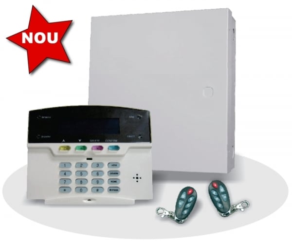 Sistem alarma hybrid (wireless+cablat) FORTEZZA PRO GSM COM1824-big