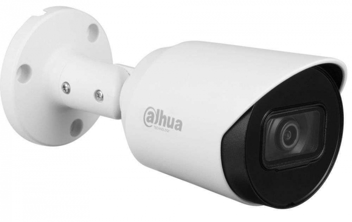 Camera supraveghere Dahua 2 megapixeli, IR 30m, lentila 3.6mm, cu  microfon, HAC-HFW1230T-A, analogica, de exterior-big