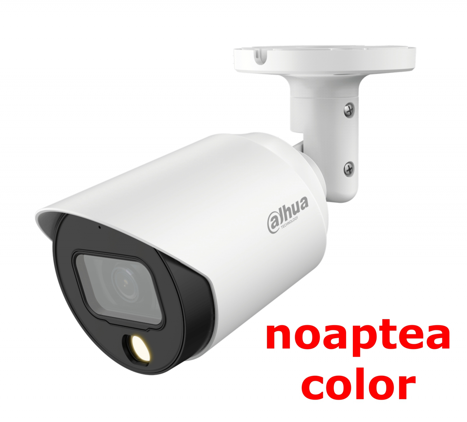 spring Spain Elemental Camera full-color DAHUA de exterior cu microfon 5 Megapixeli  HAC-HFW1509T-A-LED