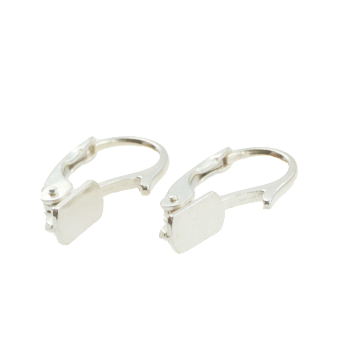 Baza cercei laverbak cu platou, argint 925, lungime 16 mm [2]