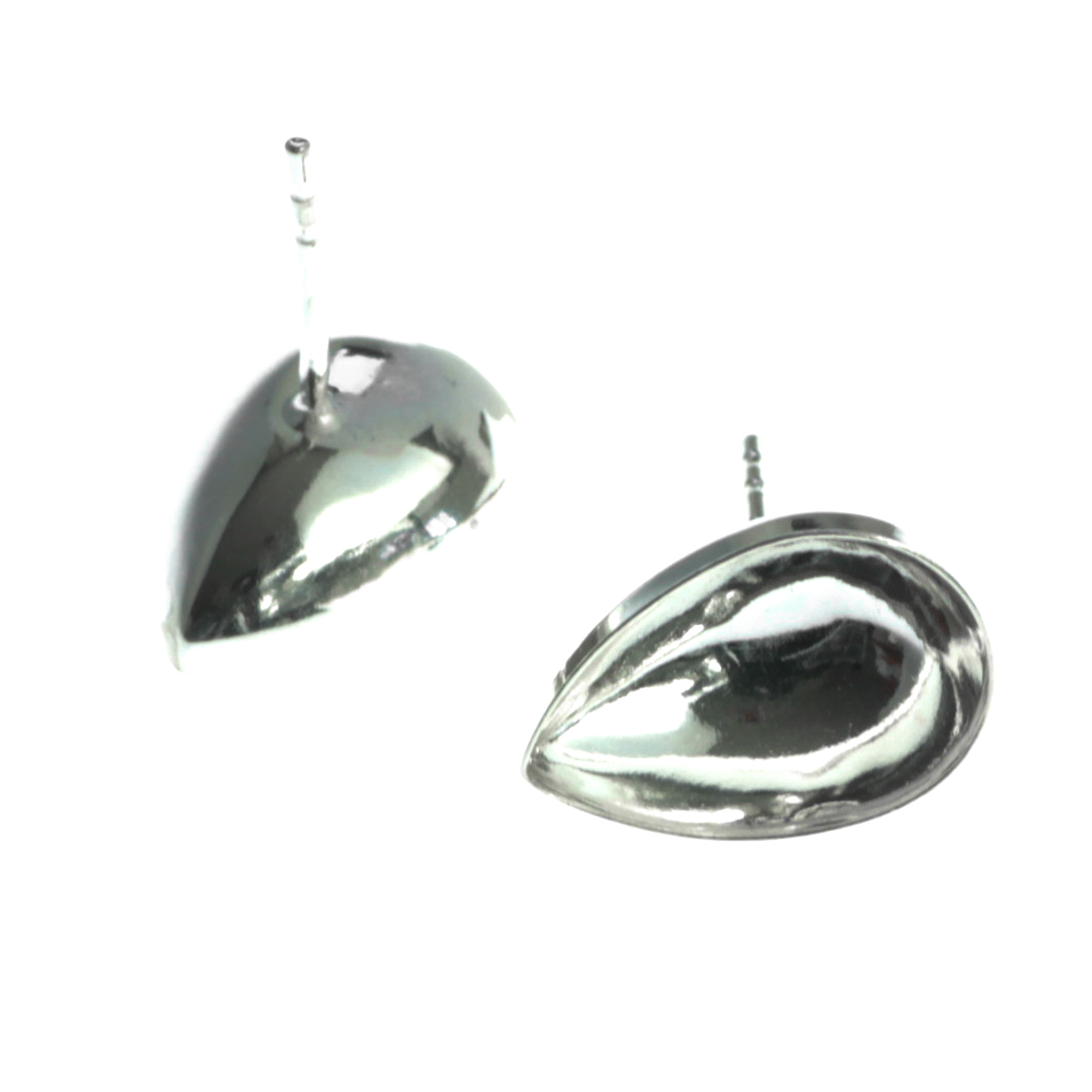 Baza cercei pentru cristale, argint 925, lungime 16 mm, latime 12 mm [2]