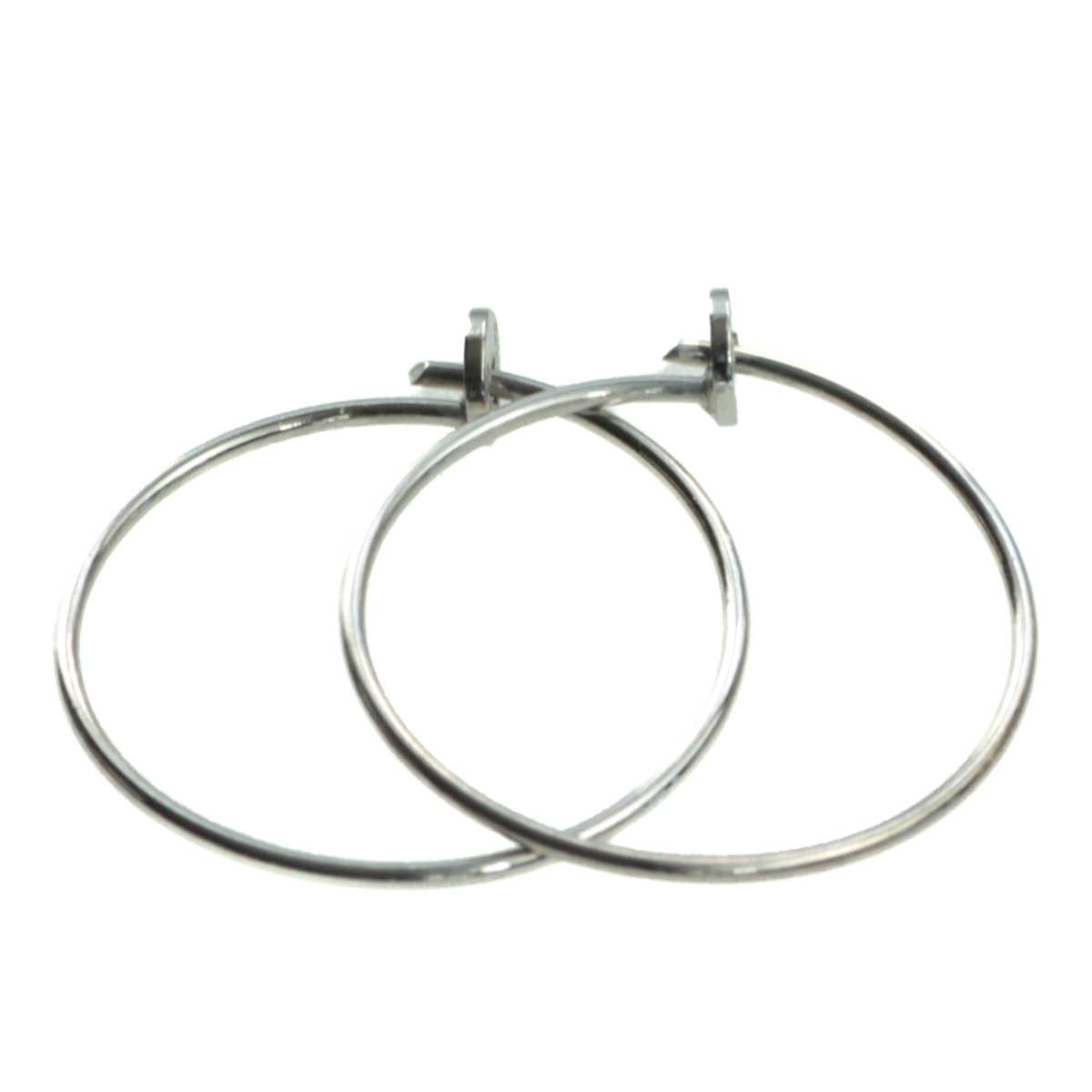 Baza cercei rotunzi, argint 925, grosime 0.5 mm, diametrul 19.5 mm [3]