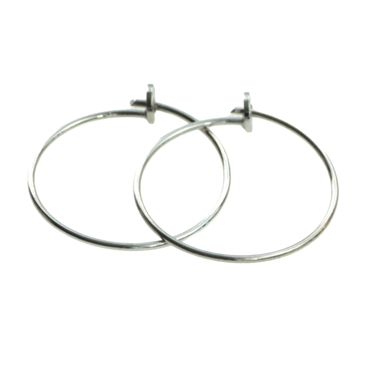 Baza cercei rotunzi, argint 925, grosime 0.5 mm, diametrul 19.5 mm [2]