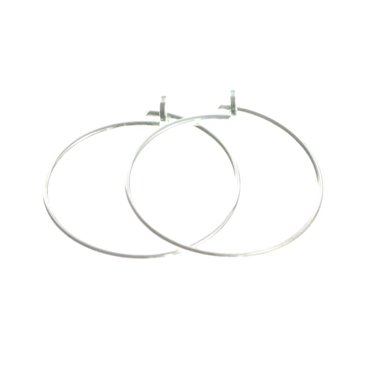 Baza cercei rotunzi, argint 925, grosime 0.5 mm, diametrul 19.5 mm [4]