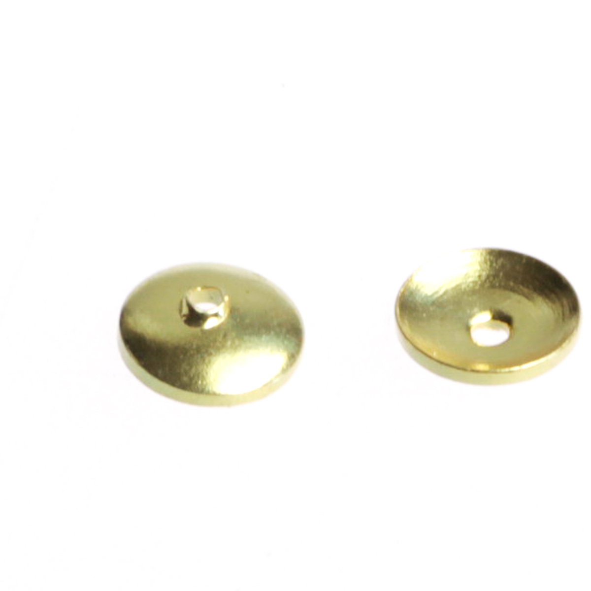Capacele, argint 925 placat cu aur, diametrul 6 mm [2]