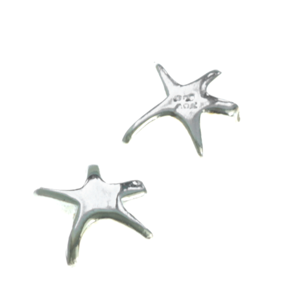 Distantier steluta, argint 925, grosime 2 mm, diametrul 9 mm [2]