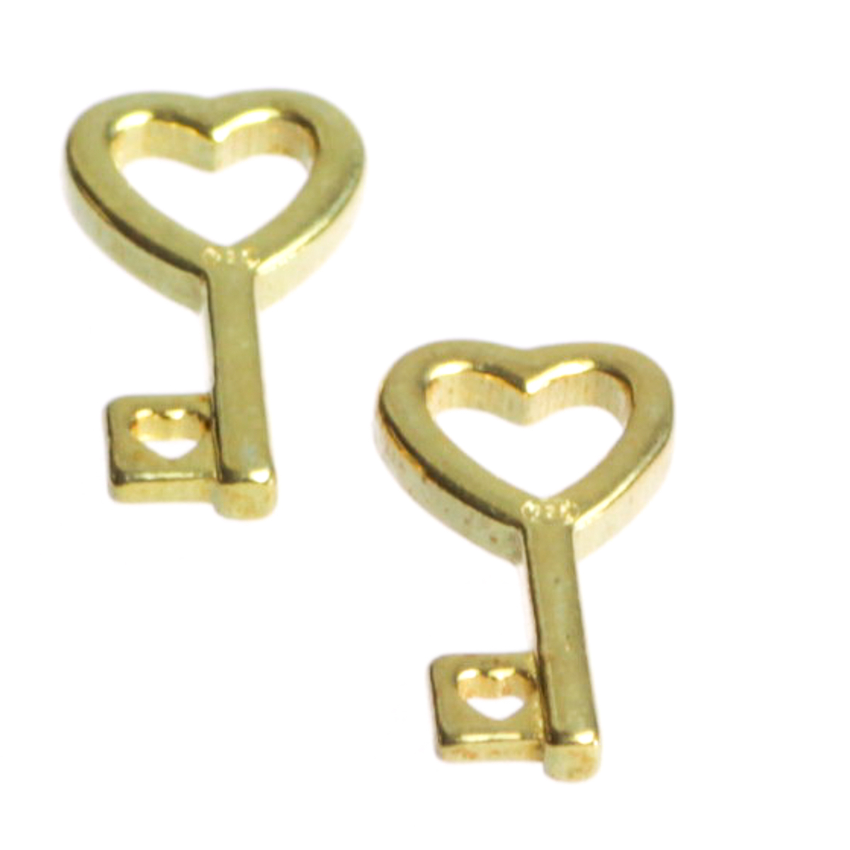 Capat lant, cilindric, argint 925 placat cu aur, lungime 12 mm, latime 6 mm, grosime 1.5 mm [2]