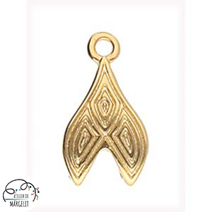 Cymbal TOURLOS II pentru margele Gemduo placat argint antichizat [4]