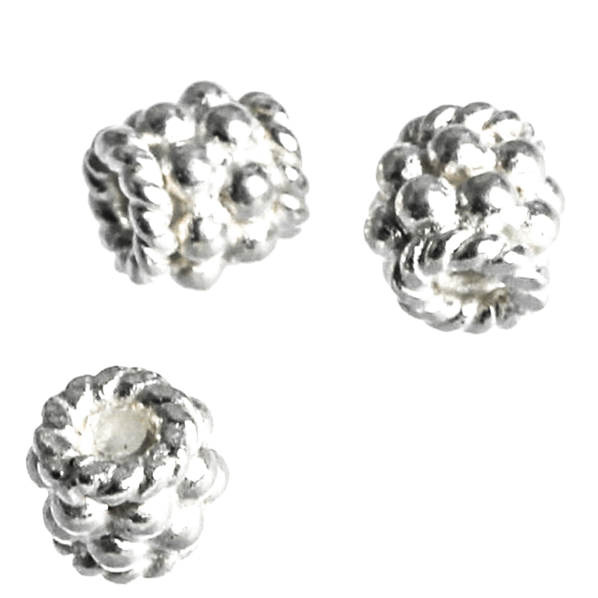 Distantiere, argint 925, lungime 4 mm, diametrul 4 mm [2]