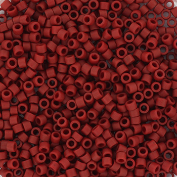 Margele Miyuki Delica 11/0 metallic matte brick red DB-378 [1]