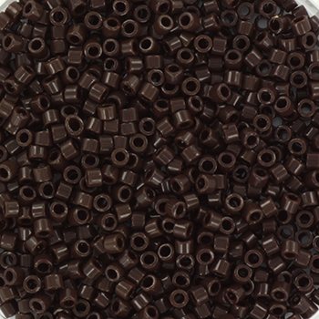 Margele Miyuki delica 11/0 opaque chocolate DB-734 [1]