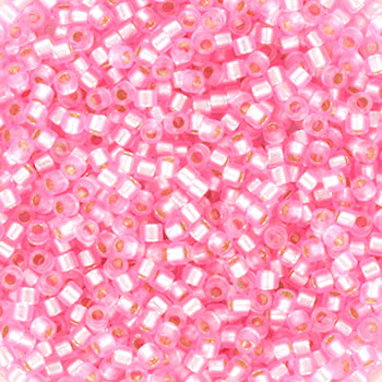 Margele Miyuki delica 11/0 silverlined dyed pink DB-1335 [1]