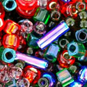 Margele  TOHO - Multi-Shape/Color Mix : Shousei- Red/Green/Blue Mix TX-01-3226 [1]