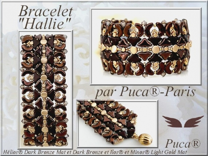 Margele Minos Par Puca 2.5x3 mm Pastel Light Brown Coco [2]