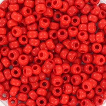 Miyuki rocailles 8/0 opaque red 8-408 [1]