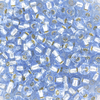 Miyuki rocailles 8/0 silverlined light sapphire 8-2430 [1]