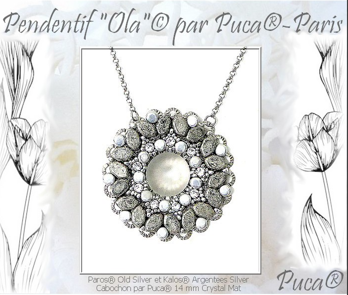 Margele Paros Par Puca 7 X 4 mm Jonquil Opal Bronze [6]