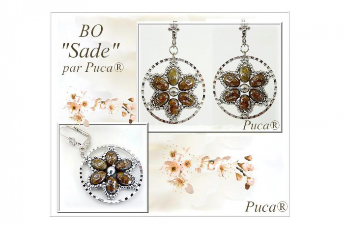 Margele Samos Par Puca 5 X 7 mm Opaque Green Turquoise [6]