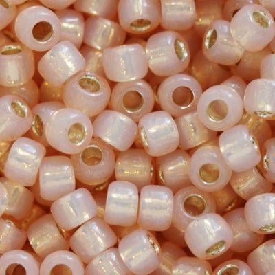 Margele Toho Round 8/0 silver lined milky peach TR 08 2111 [1]