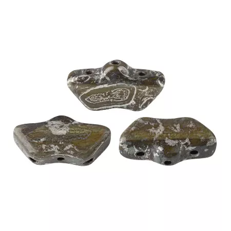 Margele Par Puca - Margele Delos Par Puca 6X11 mm Opaque Dark Grey New Picasso