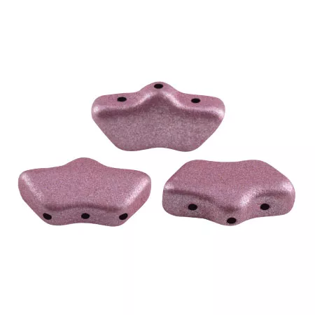 Margele Par Puca - Margele Delos Par Puca 6X11 mm Metalic Mat Dark Plum