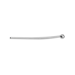 Ace cu bila, ace cu bucla - Ac cu bila 0,7 mm x 25 mm alama antichizata