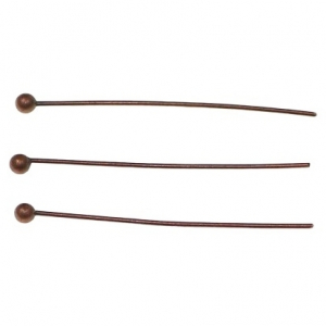 Accesorii metale comune - Ac cu bila bronz antichizat 2