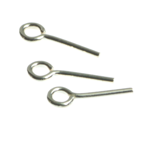 Ace cu bila si ace cu bucla - Ac cu bucla, argint 925, lungime 10 mm, grosime 0.5 mm, diametrul 3 mm