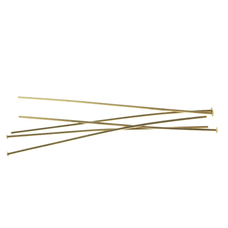 Accesorii metalice - Ac cu cap tesit, cupru, L 50 mm, D 2 mm, gros. 0.8 mm