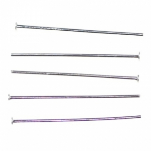 Accesorii metale comune - Ac cu cap tesit placat cu argint 2