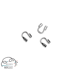 Accesorii metale comune - Gardian protectie fire 0.5 mm alama placata argint