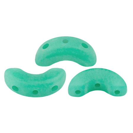 Margele Par Puca - Margele Arcos Par Puca 5 X 10 mm Frost Jade Mat