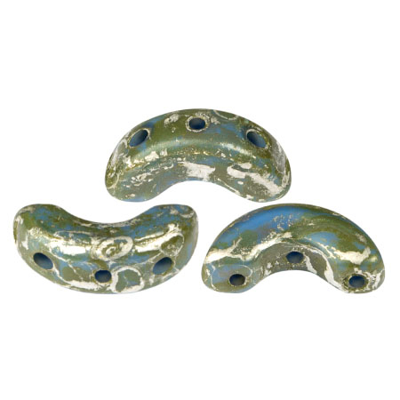 Margele Par Puca - Margele Arcos Par Puca 5 X 10 mm Frost Royal Blue New Picasso